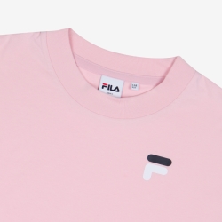 Fila Loose Crop - Naisten Poolopaita - Pinkki | FI-93264